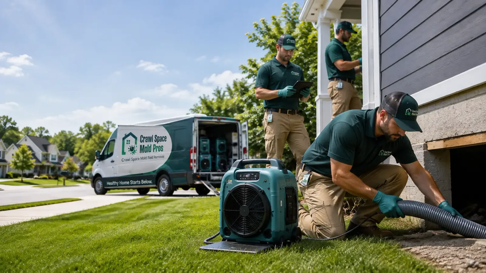 Crawl Space Mold Removal in Evergreen, CO